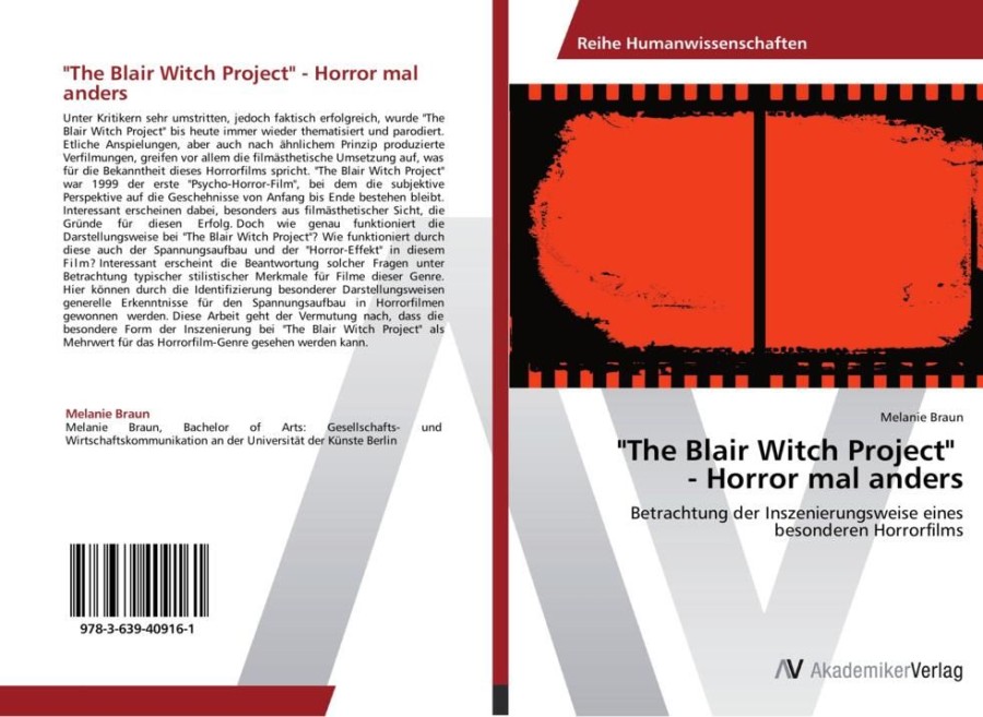 Science Fiction & Fantasy AV Akademikerverlag | The Blair Witch Project - Horror Mal Anders