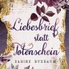 Liebesromane Buxbaum, Sabine | Liebesbrief Statt Totenschein